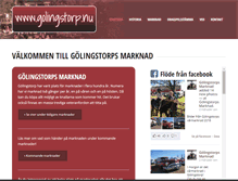 Tablet Screenshot of golingstorp.nu
